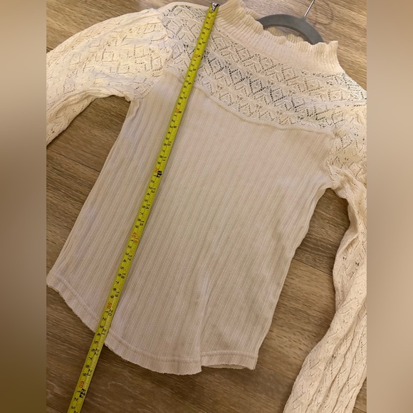 Free People Ribbed Knit Mock Neck Sweater - Picture 6 of 8